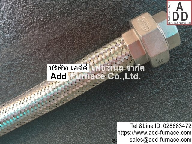 ท่ออ่อนสแตนเลส Gas Hose Stainless Steel 304 (4)